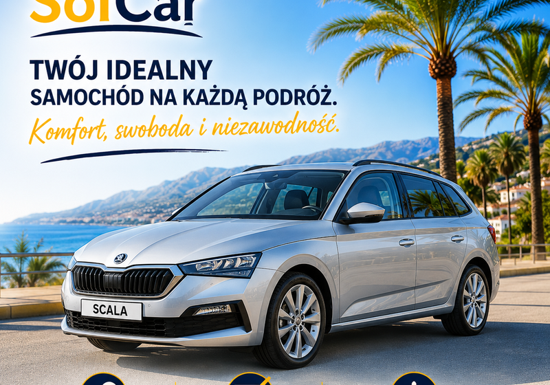 Samochód kompaktowy do wynajęcia w motomalaga.com
