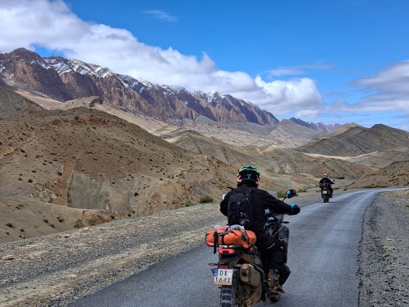 Motocykl z flotty wynajmu motomalaga.com